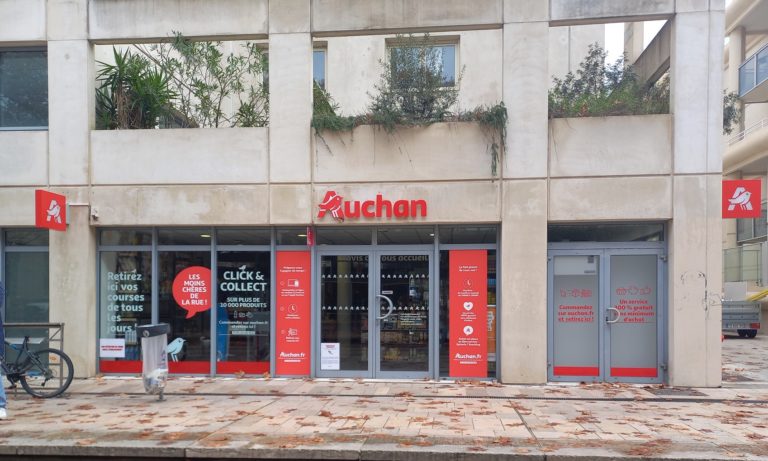 Aménagement d’espaces Auchan piétons